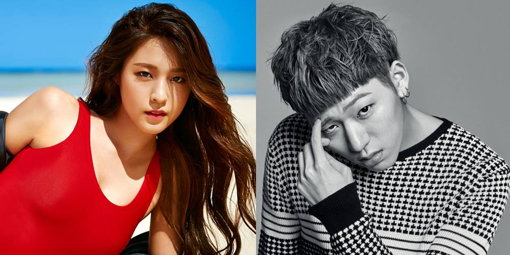 Aoa S Seolhyun And Block B S Zico Confirmed To Be Dating Ruh Roh