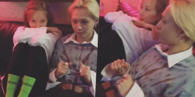 HyunA & E’Dawn tease a duet between them in which she calls him ‘fiance